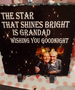 Beautiful memorial slate